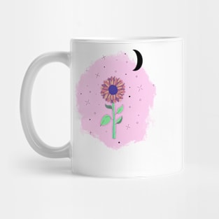 Space flower Mug